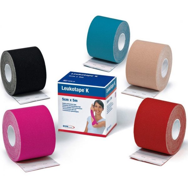 LEUKOTAPE K MT 5 X 2,5 CM Cerotto elastico taping neuromuscolare